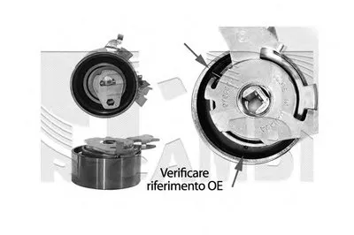 Устройство для натяжения ремня, ремень ГРМ AUTOTEAM купить