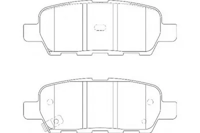 Комплект тормозных колодок, дисковый тормоз WAGNER купить