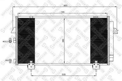 Конденсатор, кондиционер STELLOX купить