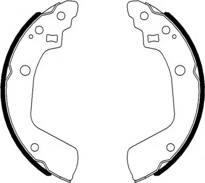Комплект тормозных колодок HELLA PAGID купить