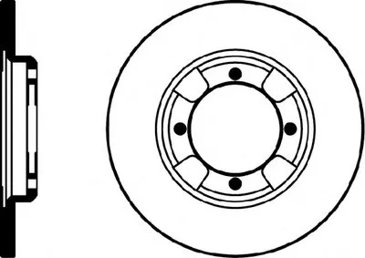 Тормозной диск HELLA PAGID купить