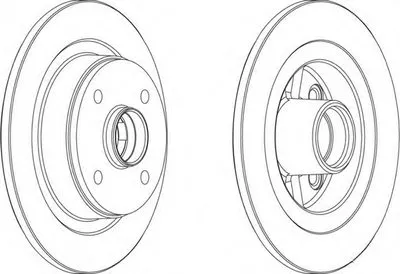 Тормозной диск PREMIER FERODO купить