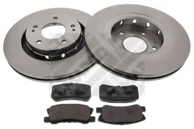 Комплект тормозов, дисковый тормозной механизм MAPCO купить