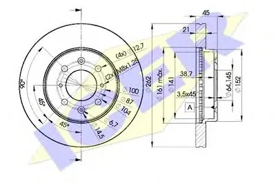 Тормозной диск ICER купить