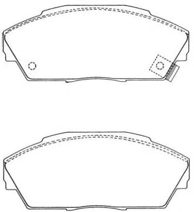 Комплект тормозных колодок, дисковый тормоз AISIN купить