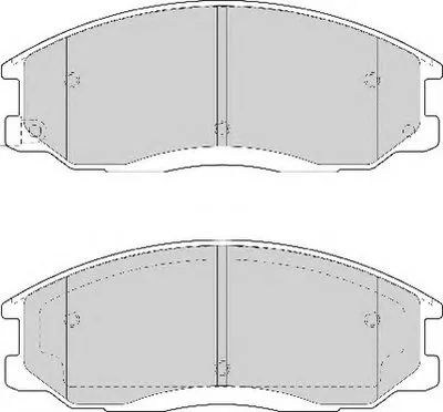 Комплект тормозных колодок, дисковый тормоз DURON купить