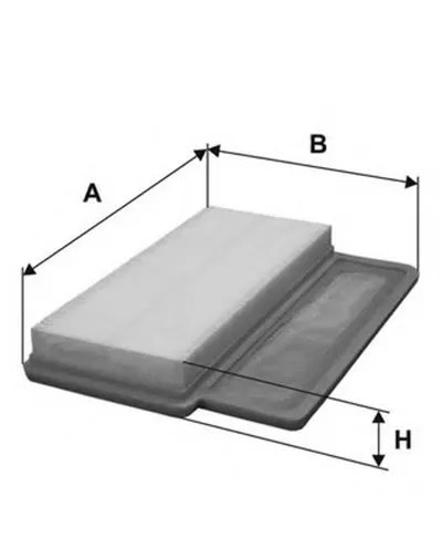 Воздушный фильтр ACTIV OPEN PARTS купить