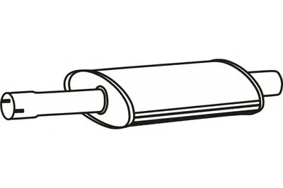 Средний глушитель выхлопных газов FENNO купить