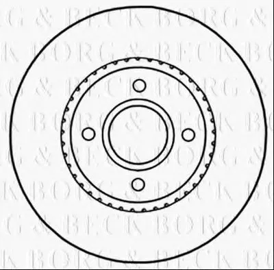 Тормозной диск BORG & BECK купить