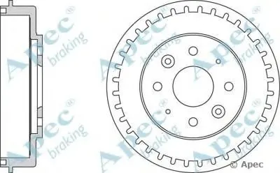 Тормозной барабан APEC braking купить