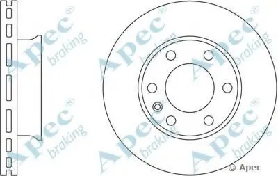 Тормозной диск APEC braking купить
