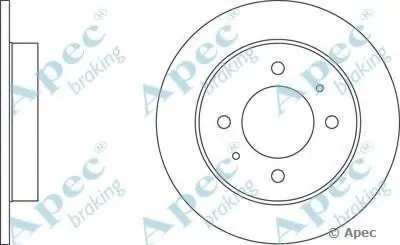 Тормозной диск APEC braking купить