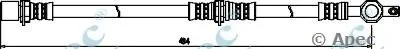 Тормозной шланг APEC braking купить