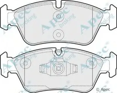 Комплект тормозных колодок, дисковый тормоз APEC braking купить