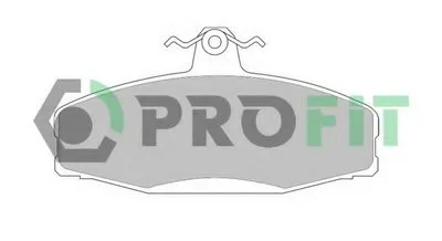 Комплект тормозных колодок, дисковый тормоз PROFIT купить