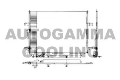 Конденсатор, кондиционер AUTOGAMMA купить