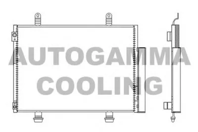 Конденсатор, кондиционер AUTOGAMMA купить