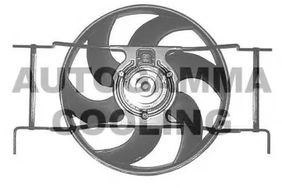 Вентилятор, охлаждение двигателя AUTOGAMMA купить