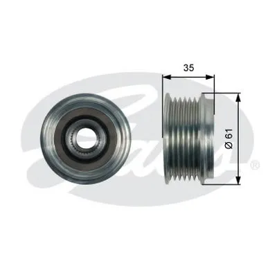 Механизм свободного хода генератора DriveAlign® GATES купить