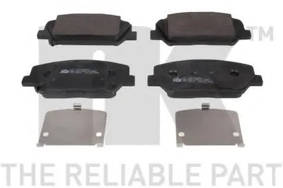 Комплект тормозных колодок, дисковый тормоз NK купить