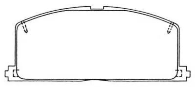 Комплект тормозных колодок, дисковый тормоз AISIN купить