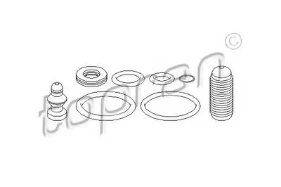 Ремкомплект, насос-форсунка TOPRAN купить