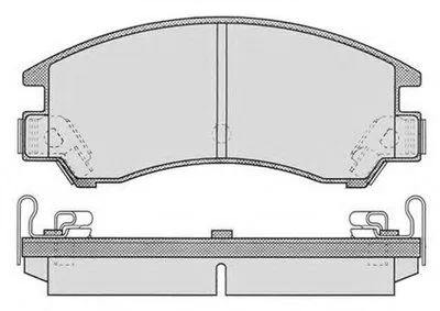Комплект тормозных колодок, дисковый тормоз RAICAM купить