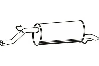 Глушитель выхлопных газов конечный FENNO купить