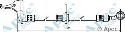 Тормозной шланг APEC braking купить