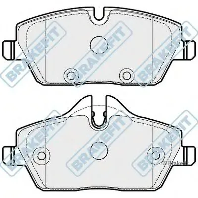 Комплект тормозных колодок, дисковый тормоз Brake Fit APEC braking купить