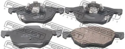 Комплект тормозных колодок, дисковый тормоз FEBEST купить