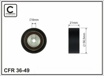 Паразитный / ведущий ролик, поликлиновой ремень CAFFARO купить