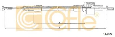 Тросик сцепления COFLE купить