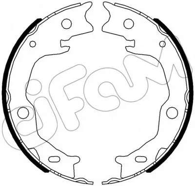 Комплект тормозных колодок, стояночная тормозная система CIFAM купить