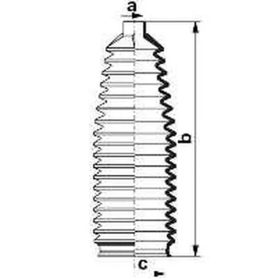 Пыльник, рулевое управление SPIDAN купить