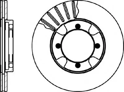 Тормозной диск HELLA купить