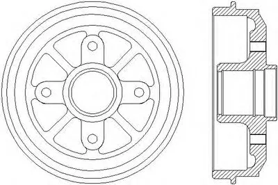 Тормозной барабан HELLA купить
