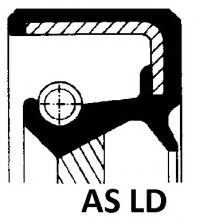 Уплотняющее кольцо, распределительный вал; Уплотнительное кольцо ELRING купить