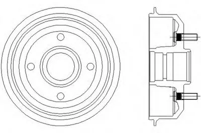 Тормозной барабан TEXTAR купить