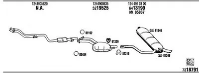 Система выпуска ОГ WALKER купить
