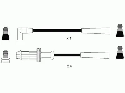 Комплект проводов зажигания NGK купить