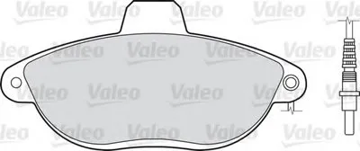 Комплект тормозных колодок, дисковый тормоз VALEO купить