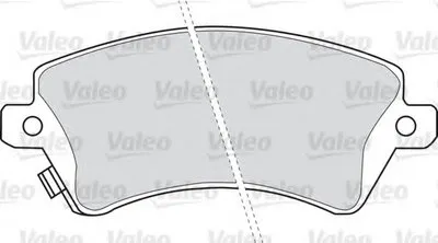 Комплект тормозных колодок, дисковый тормоз VALEO купить