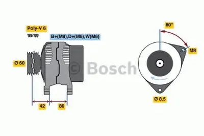 Генератор BOSCH купить
