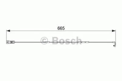 Сигнализатор, износ тормозных колодок BOSCH купить
