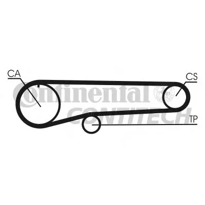 Ремень ГРМ CONTITECH купить
