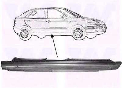 Накладка порога VAN WEZEL купить