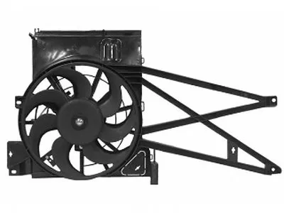 Вентилятор, конденсатор кондиционера VAN WEZEL купить