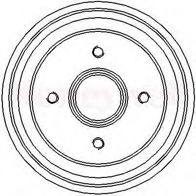 Тормозной барабан JURID купить