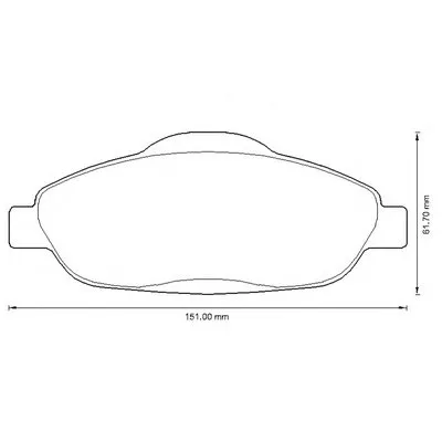 Комплект тормозных колодок, дисковый тормоз JURID купить